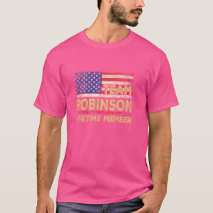 Robinson Nachname Shirt Team Robinson Lifetime Me