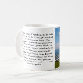 Robinson Point Lighthouse, Isle Au Haut, Maine Tas Kaffeetasse (Vorderseite Links)