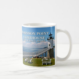 Robinson Point Lighthouse, Isle Au Haut, Maine Tas Kaffeetasse