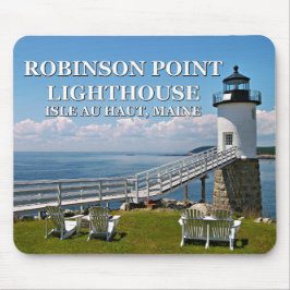 Robinson Point Lighthouse, Maine Mousepad