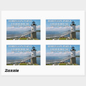 Robinson Point Lighthouse, Maine Stickers (Blatt)