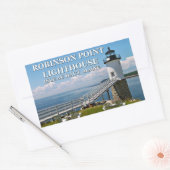 Robinson Point Lighthouse, Maine Stickers (Umschlag)