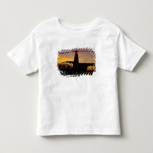 Robinson R44-Hubschrauber bei Sonnenuntergang Kleinkind T-shirt