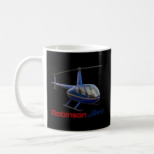 Robinson R44 Hubschrauber R44 Hubschrauber Robinso Kaffeetasse (Links)