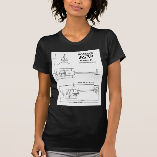 Robinson R-22 T-Shirt (Vorderseite)