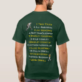 Robinson, Robin T-Shirt (Rückseite)