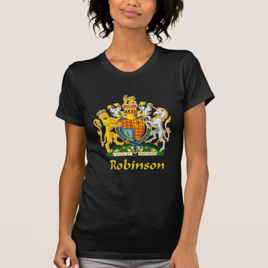 Robinson-Schild von Großbritannien T-Shirt (Vorderseite)