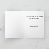 Robinson Weihnachtskarte Feiertagskarte (Innenseite)