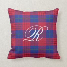 Robinsontartan-Monogramm-Kissen Kissen