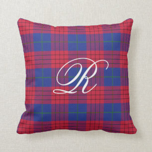 Robinsontartan-Monogramm-Kissen Kissen