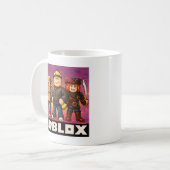Roblox Gamer Kaffeetasse (Vorderseite Links)