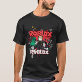 Roblox – Neon Block World T-Shirt (Vorderseite)