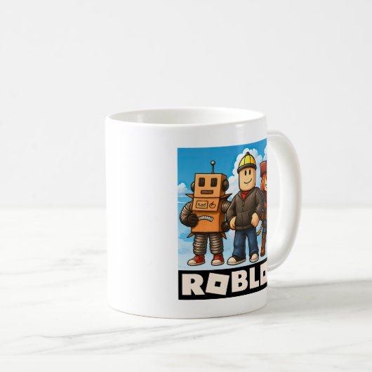 Roblox-Spieler Kaffeetasse (VorderseiteRechts)