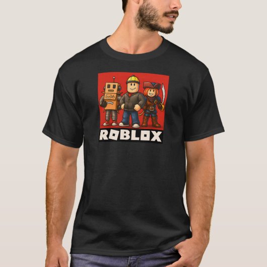 Roblox Spieler T-Shirt (Vorderseite)
