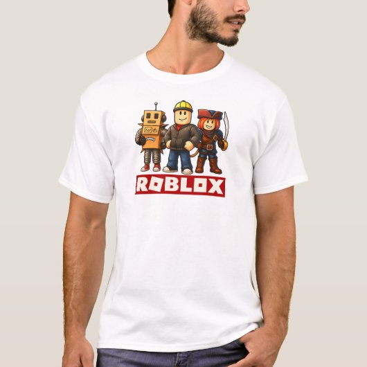Roblox Spieler T-Shirt (Vorderseite)