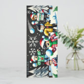 Robloxo's Coole Weihnachtskarte für Jungen Feiertagskarte (Stehend Vorderseite)