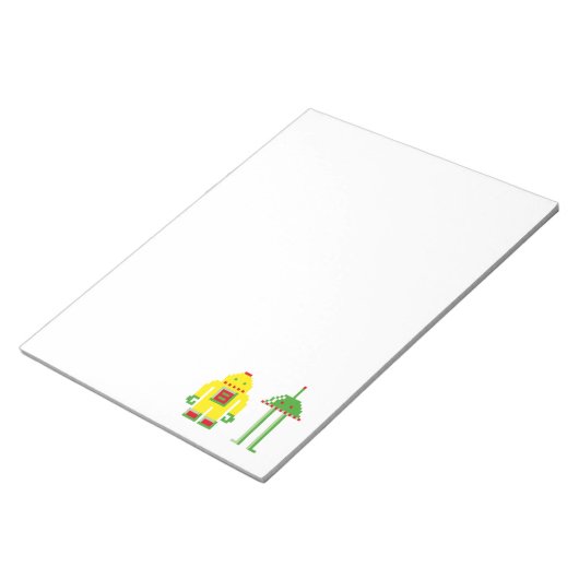 Robo & Bip Notizblock (angewinkelt)