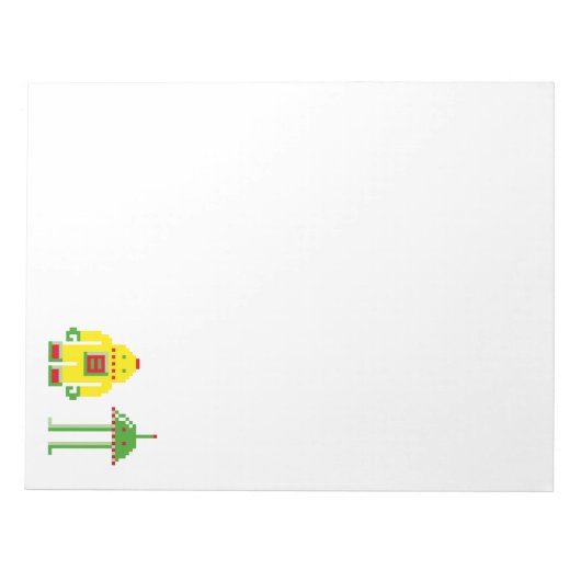 Robo & Bip Notizblock (Vorderseite)