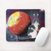Robo-Cat Hobo Mouse Pad Mousepad (Mit Mouse)