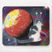 Robo-Cat Hobo Mouse Pad Mousepad (Vorne)