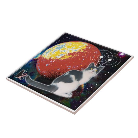 Robo-Cat Hobo Tile Fliese (Seite)