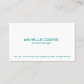 Robo Dog | Ai-Technologie Visitenkarte (Rückseite)