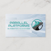 Robo Dog | Ai-Technologie Visitenkarte (Vorderseite)