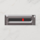 Robo HauptVisitenkarte Mini Visitenkarte (Rückseite)