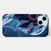 Robo Head Mobile Case-Mate iPhone Hülle (Rückseite (Horizontal))