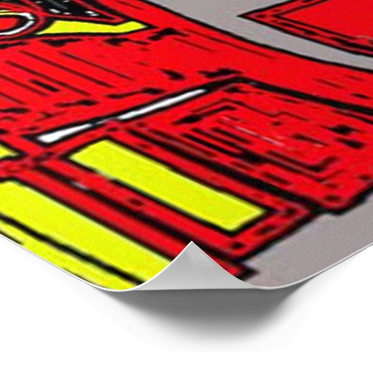 Robo Hell Poster (Ecke)