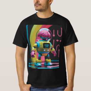 Robo Life Brain Power T-Shirt