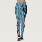 Robo Monsters Leggings (Rückseite)