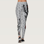 Robo Monsters Leggings (Rückseite)