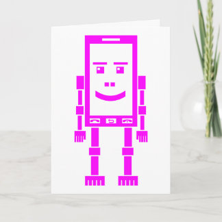 Robo-phone - Magenta Karte
