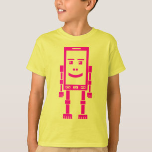 Robo Phone - Magenta T-Shirt