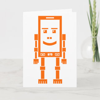 Robo-phone - Orange Karte