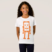 Robo Phone - Orange T-Shirt (Vorne ganz)