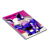 ROBO PIG Journal. Bearbeitbarer Text. Notizblock (Rechte Seite)