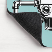 Robo Pirat II Mousepad (Ecke)