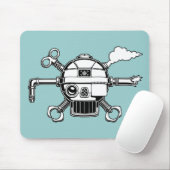 Robo Pirat II Mousepad (Mit Mouse)