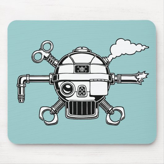Robo Pirat II Mousepad (Vorne)