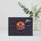Robo Pirate II Postkarte (Stehend Vorderseite)