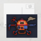 Robo Pirate II Postkarte (Vorne/Hinten)