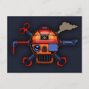 Robo Pirate II Postkarte