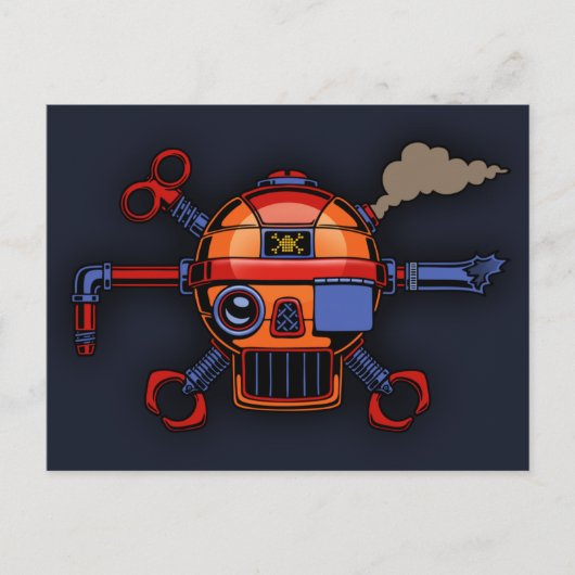 Robo Pirate II Postkarte (Vorderseite)