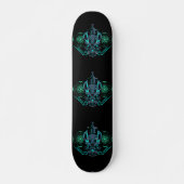 Robo Skull Skateboard (Vorne)