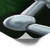 Robo Smash Print Poster (Ecke)