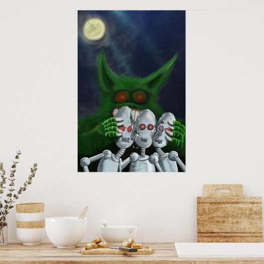 Robo Smash Print Poster (Küche)