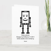 Robo-Telefon Karte (Rückseite)