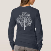 Robo Tree (dunkles T-Shirt) T-Shirt (Rückseite)
